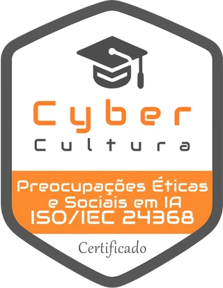 Cyber Cultura badge: ISO 24368